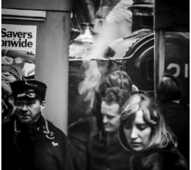 Platform Four 1977, Archival pigment print